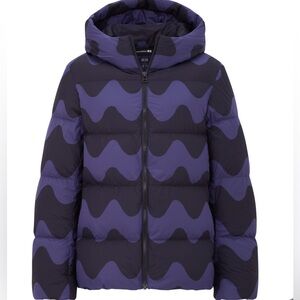 Marimekko Uniqlo Packable Down Ultralight Coat NWT M